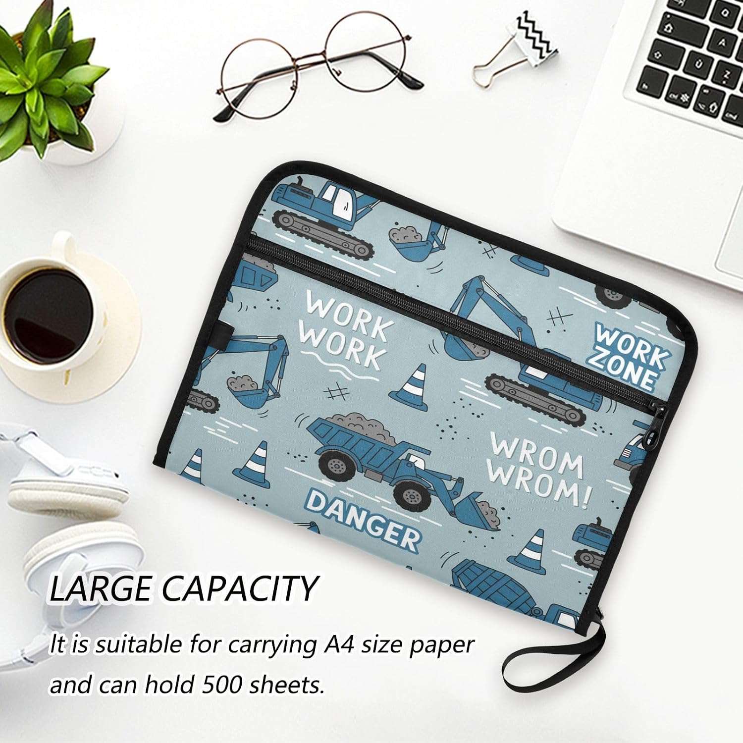 Detalle de 13-Pocket Expanding File Organizer