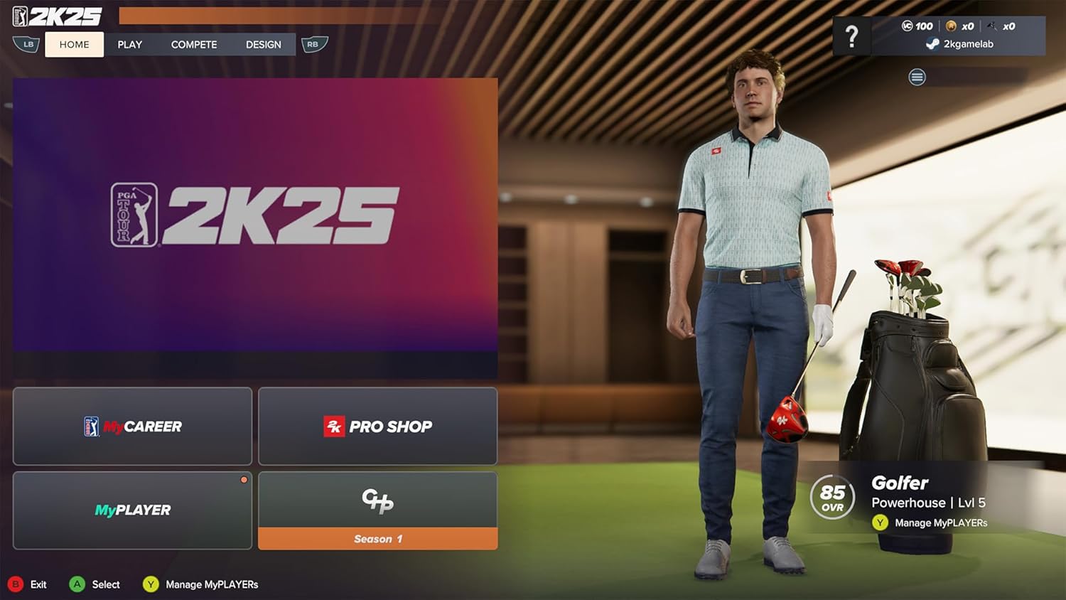 Thumbnail 3 de PGA TOUR 2K25 PlayStation 5 Standard Edition
