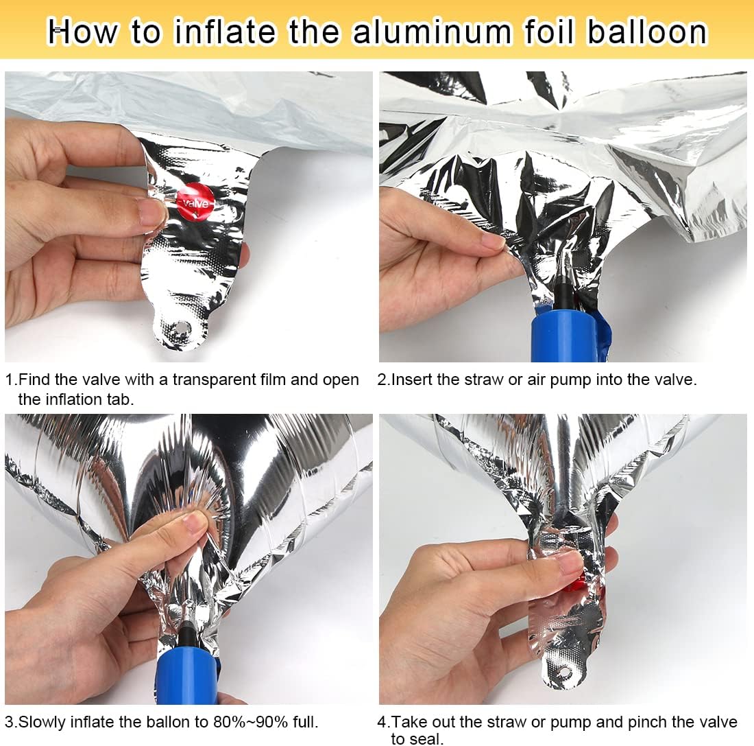 Thumbnail 2 de Ballons cœur or 20 pièces 🎈