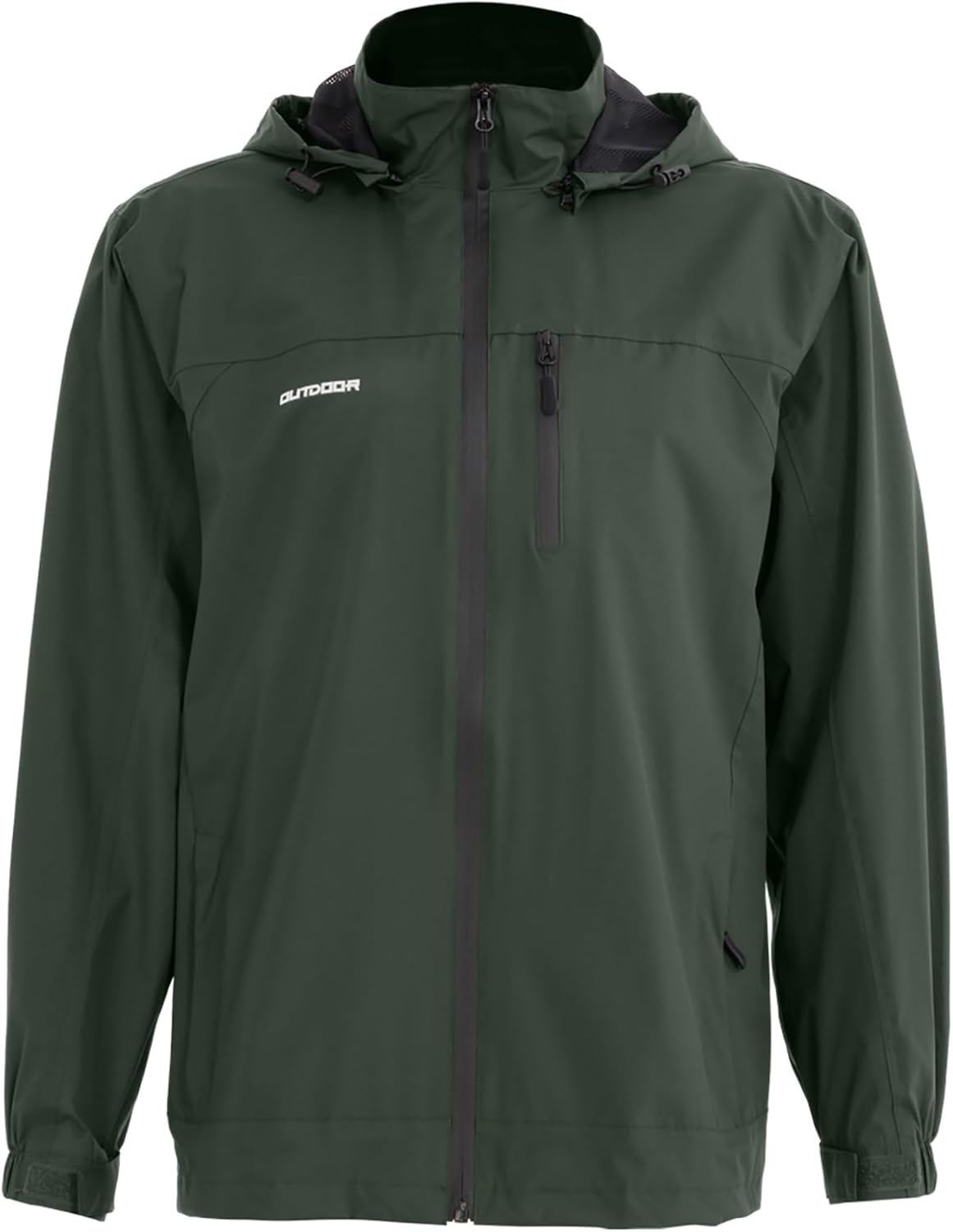 Detalle de Halfword Outdoor Jacke Herren Softshelljacke mit Kapuze – Wind- und Wasserdicht