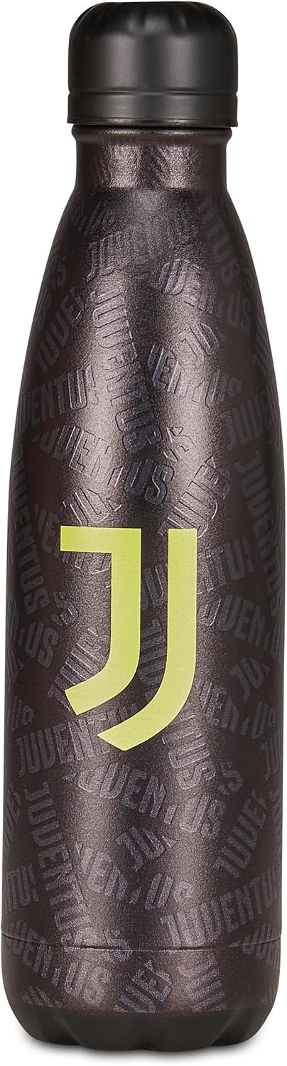 Detalle de Seven Juventus Borraccia Termica 500 ml Nero – per scuola e tempo libero