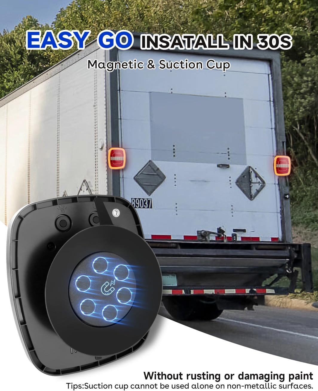 Detalle 2 de Agrieyes T325 Wireless Trailer Lights 5.7"