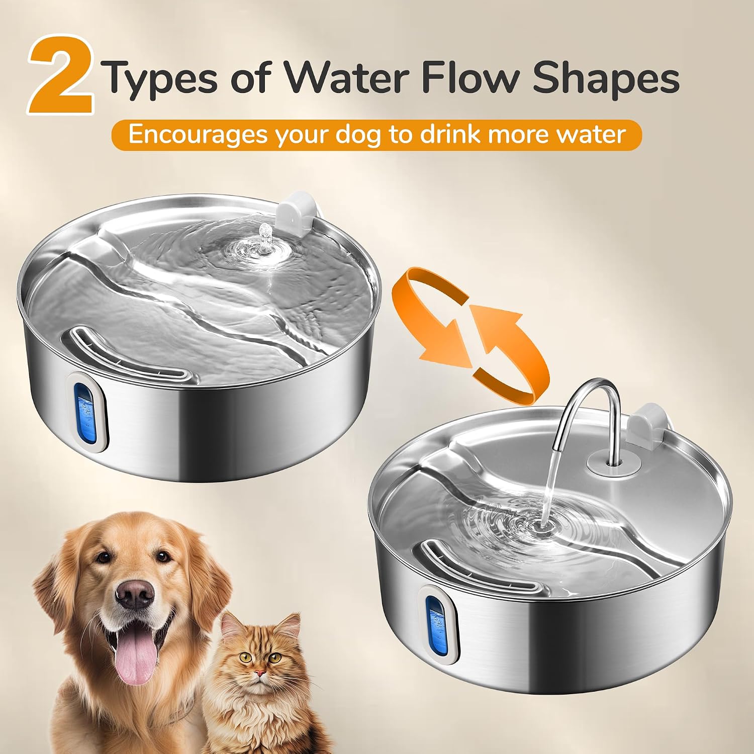 Thumbnail 5 de FUKUMARU 7L Cat Water Fountain