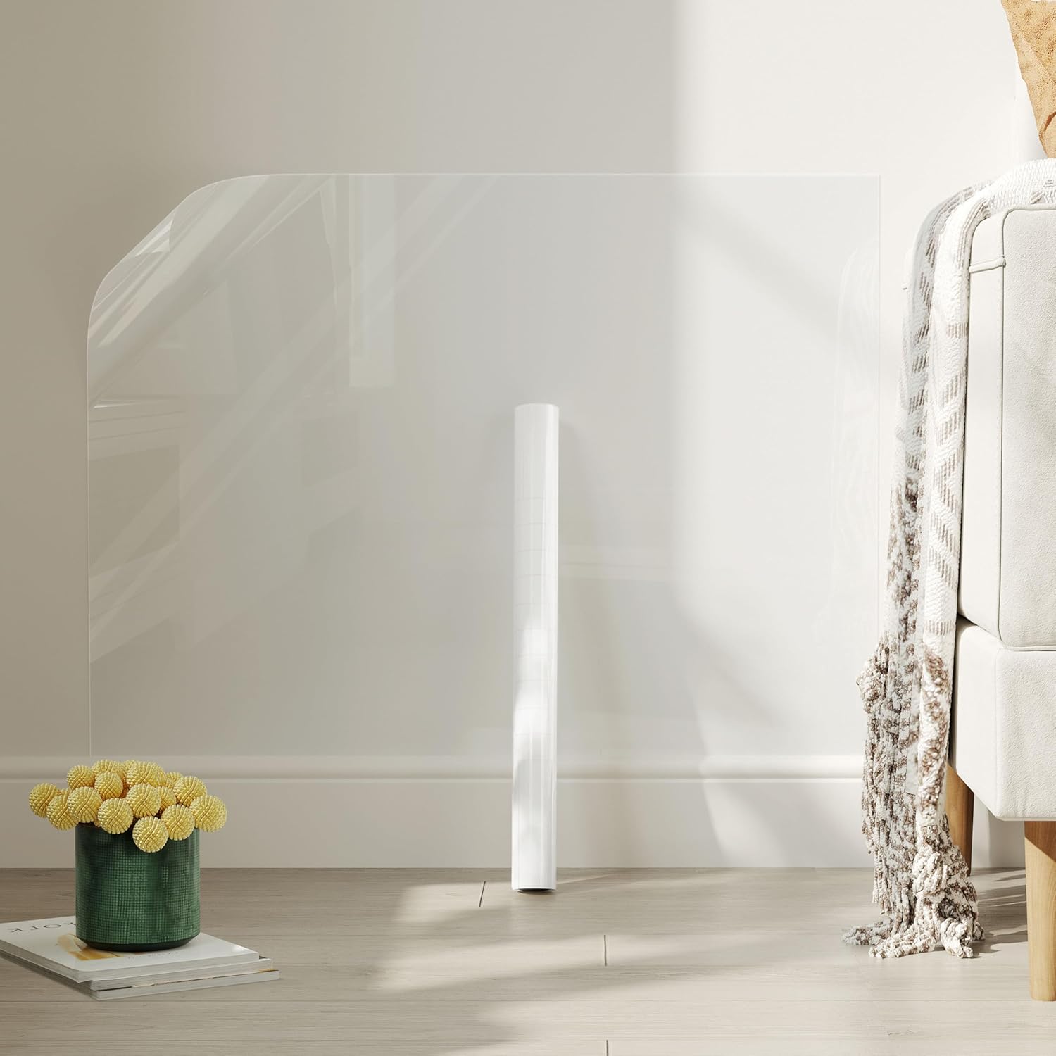 Detalle de Hode Film Adhésif Transparent pour Meuble et Murs 60x600 cm – Protection discrète et durable