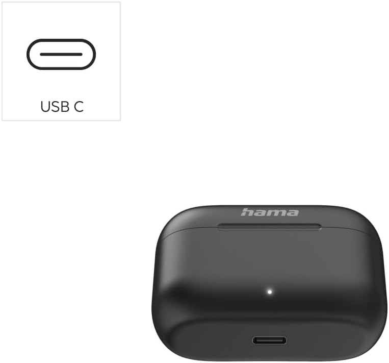 Thumbnail 3 de Hama Bluetooth Kopfhörer schwarz (TWS) mit Active Noise Cancelling, ENC und Ladestation