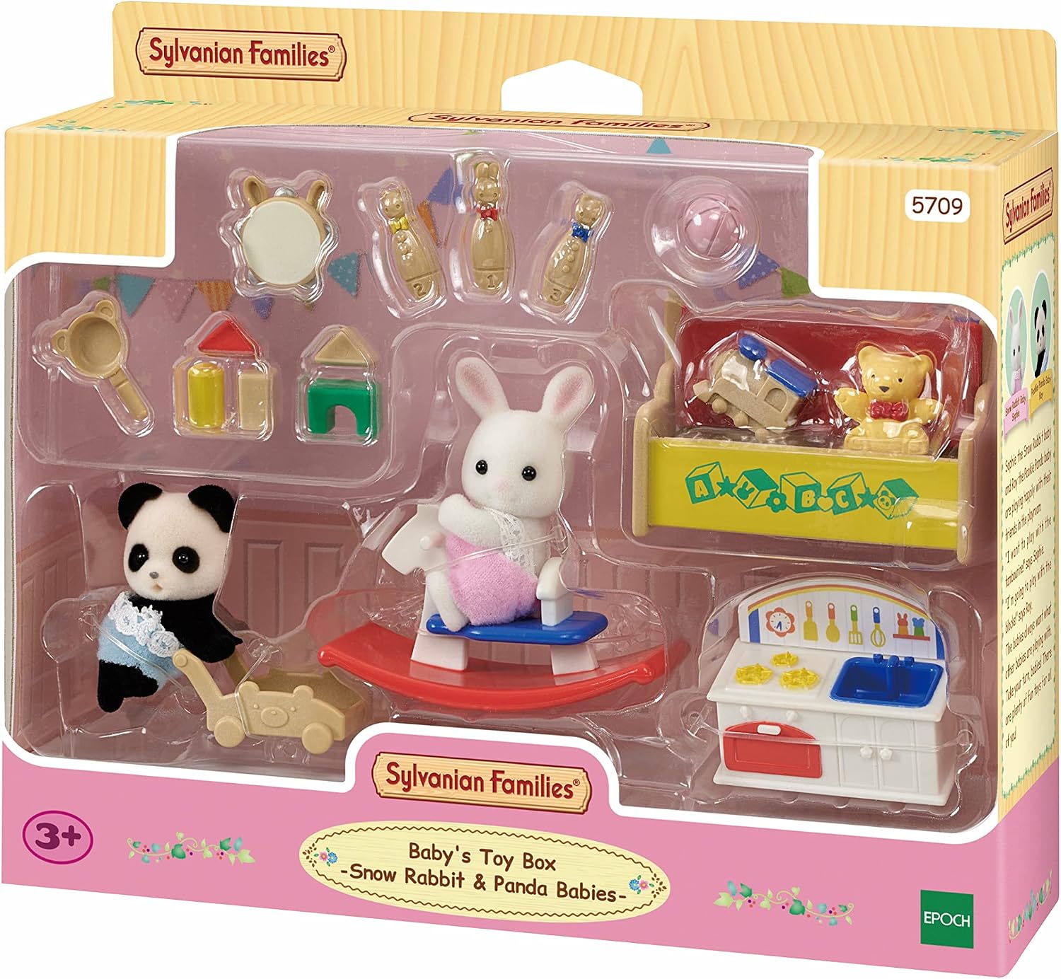 Detalle de Sylvanian Families coffre à jouets 15 accessoires