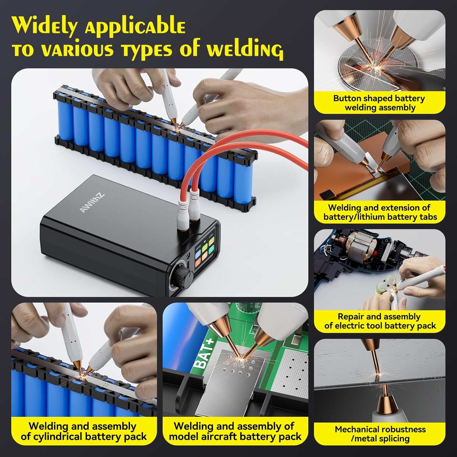 Thumbnail 2 de AWithZ UK3 9000W 10000mAh poste à souder 📷