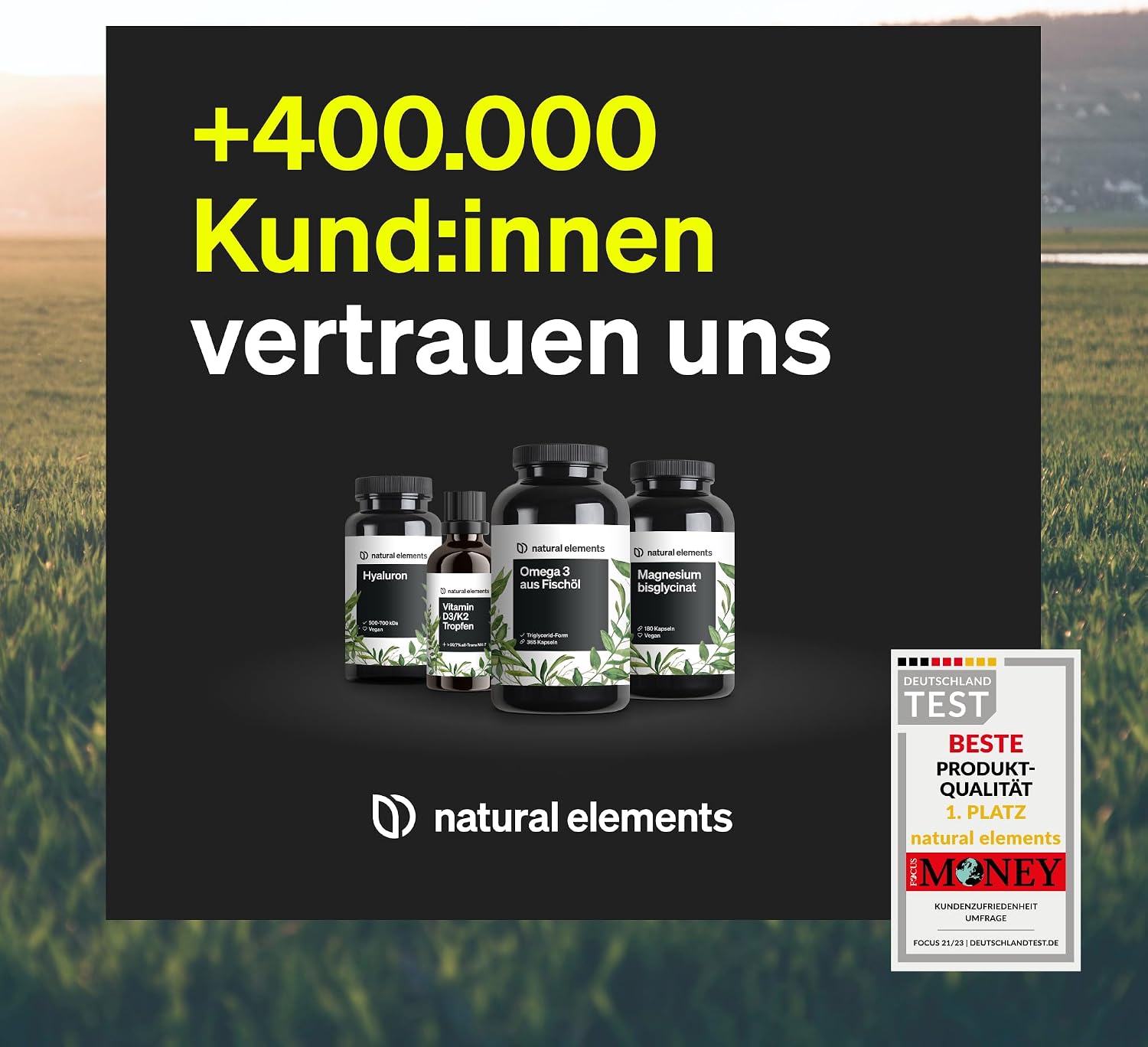 Thumbnail 3 de natural elements MSM Kapseln 1600 mg Tagesdosis