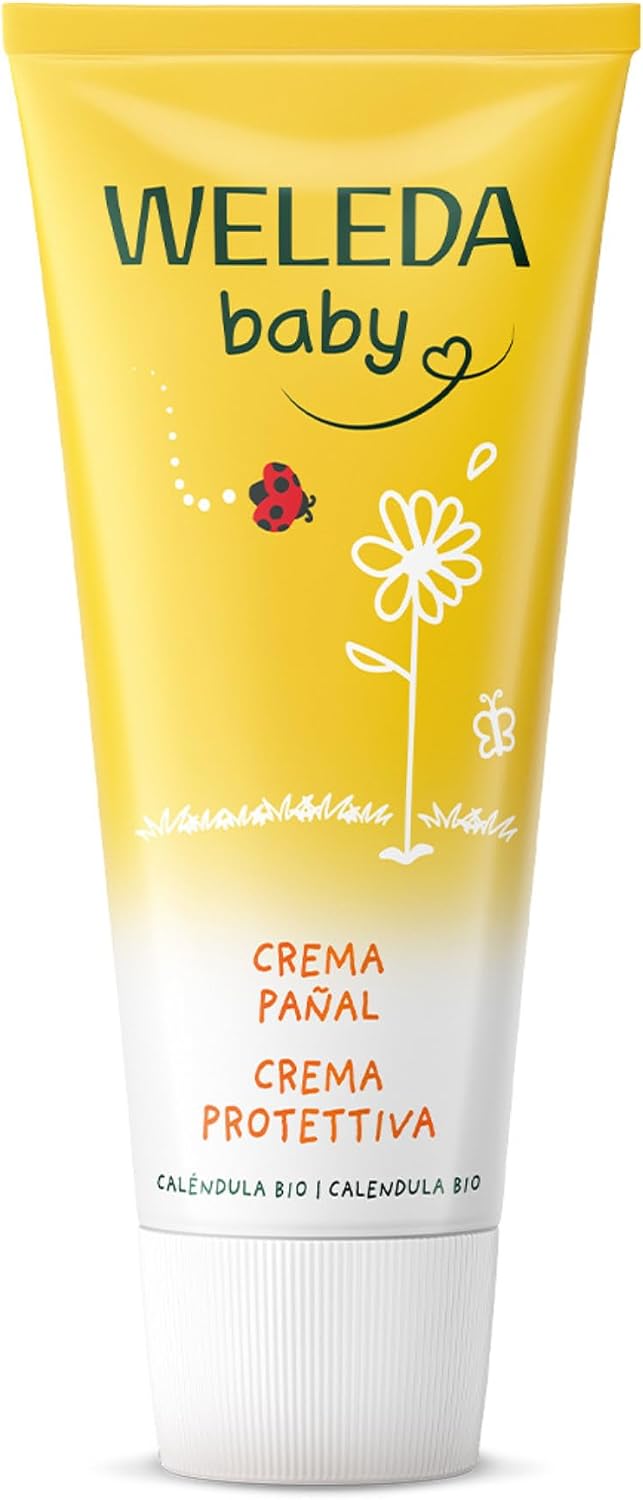 Detalle de Weleda - Crema Pañal de Caléndula 🌼 Cuida el Piel del Bebé