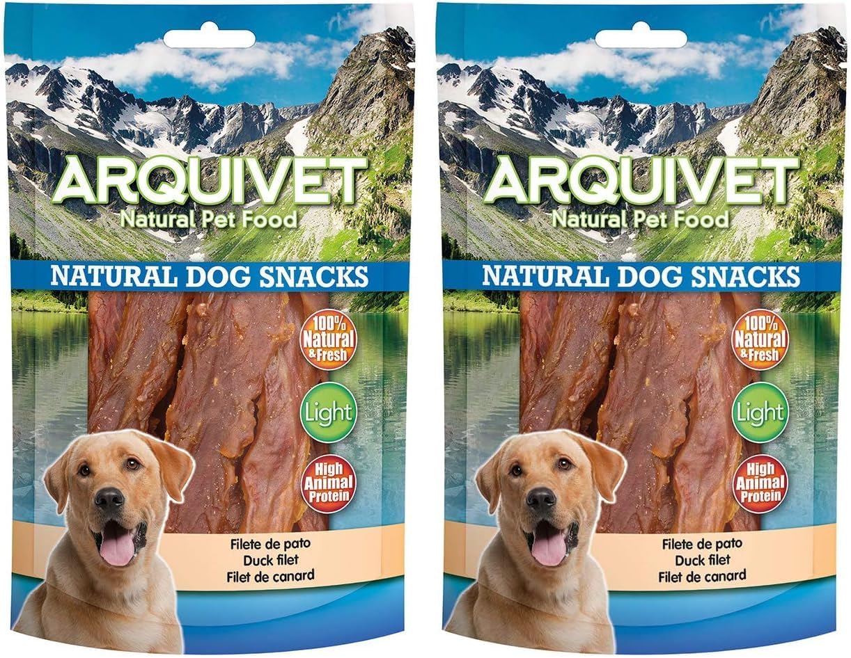 Detalle de ARQUIVET Filet de Canard 350 g – Friandises naturelles pour chiens