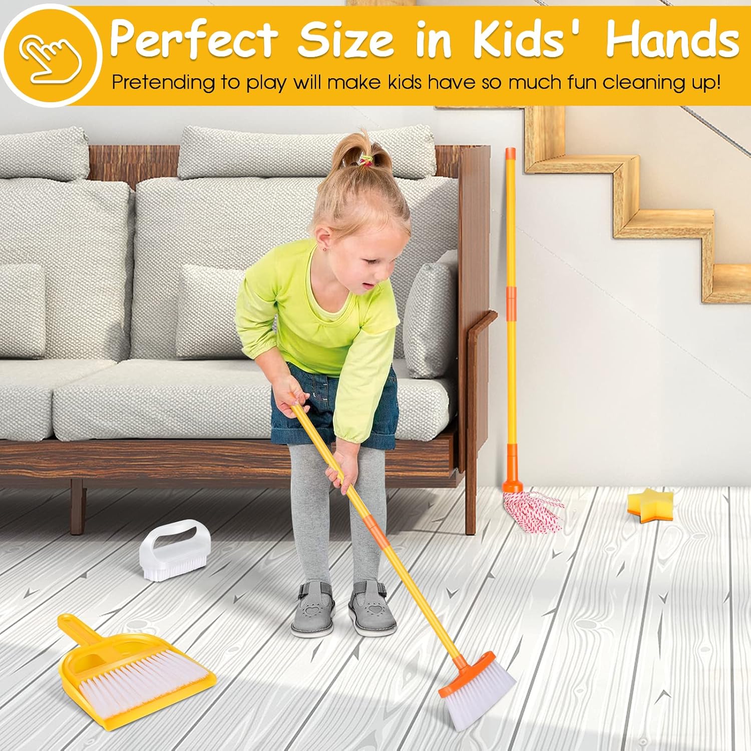 Thumbnail 6 de Masthome Kids Cleaning Set 8-piece đź§ą