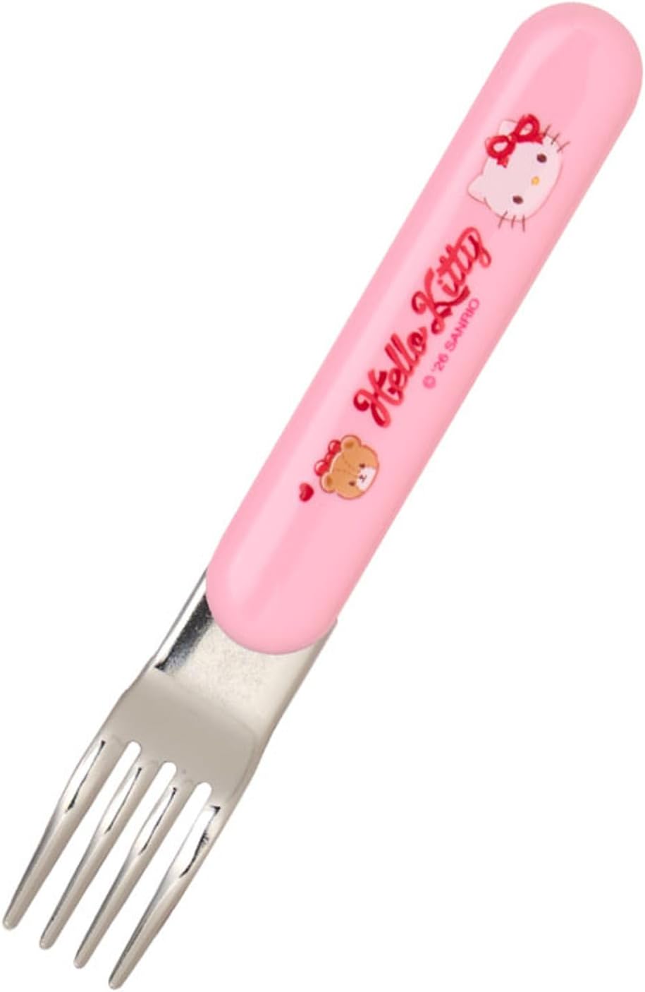 Detalle de サンリオ 147966 ハローキティ ランチコンビセット スプーン・フォーク付き