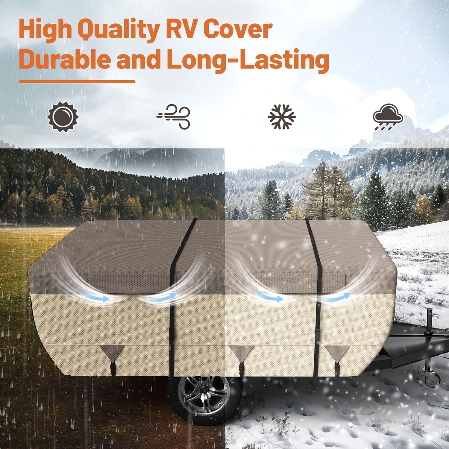 Thumbnail 4 de Umbrauto Pop Up Camper Cover 10'–12' 🏕