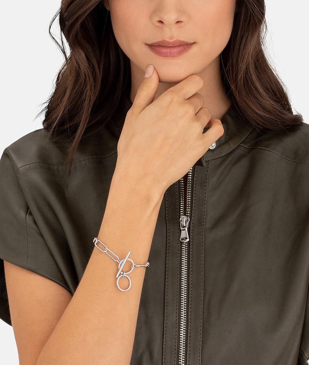 Detalle 2 de LIEBESKIND BERLIN Damen Schmuck kombinierbar – Edelstahl-Armband & Ketten kombinierbar