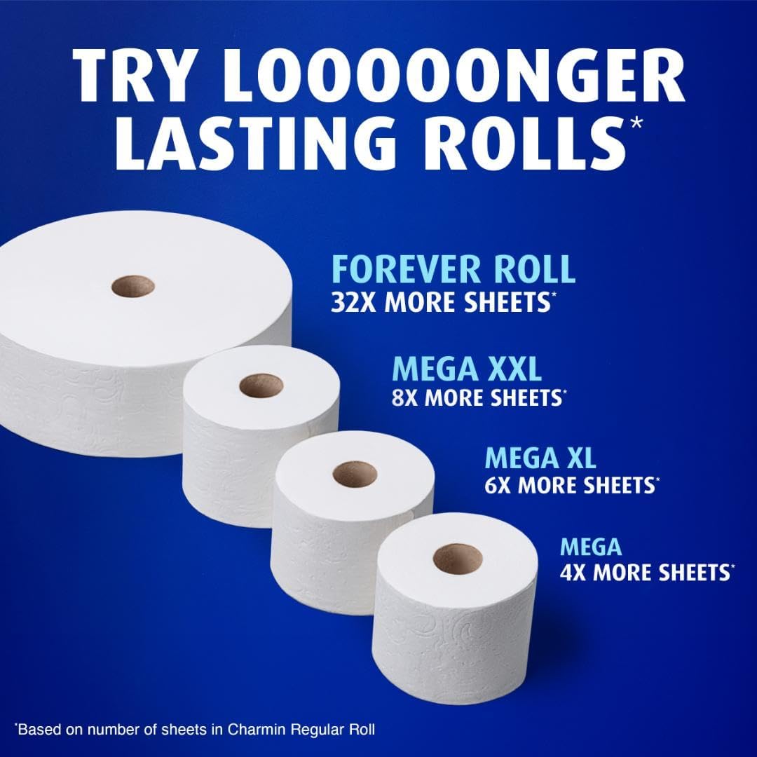 Thumbnail 6 de Charmin Ultra Soft Toilet Paper: 6 Mega Rolls (24 Regular Rolls) — Long-Lasting 2-Ply Comfort