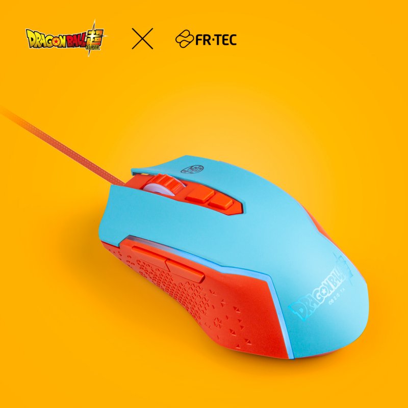 Detalle de FR-TEC Dragon Ball Super Mouse GOKU: ratón gaming USB 8000 DPI