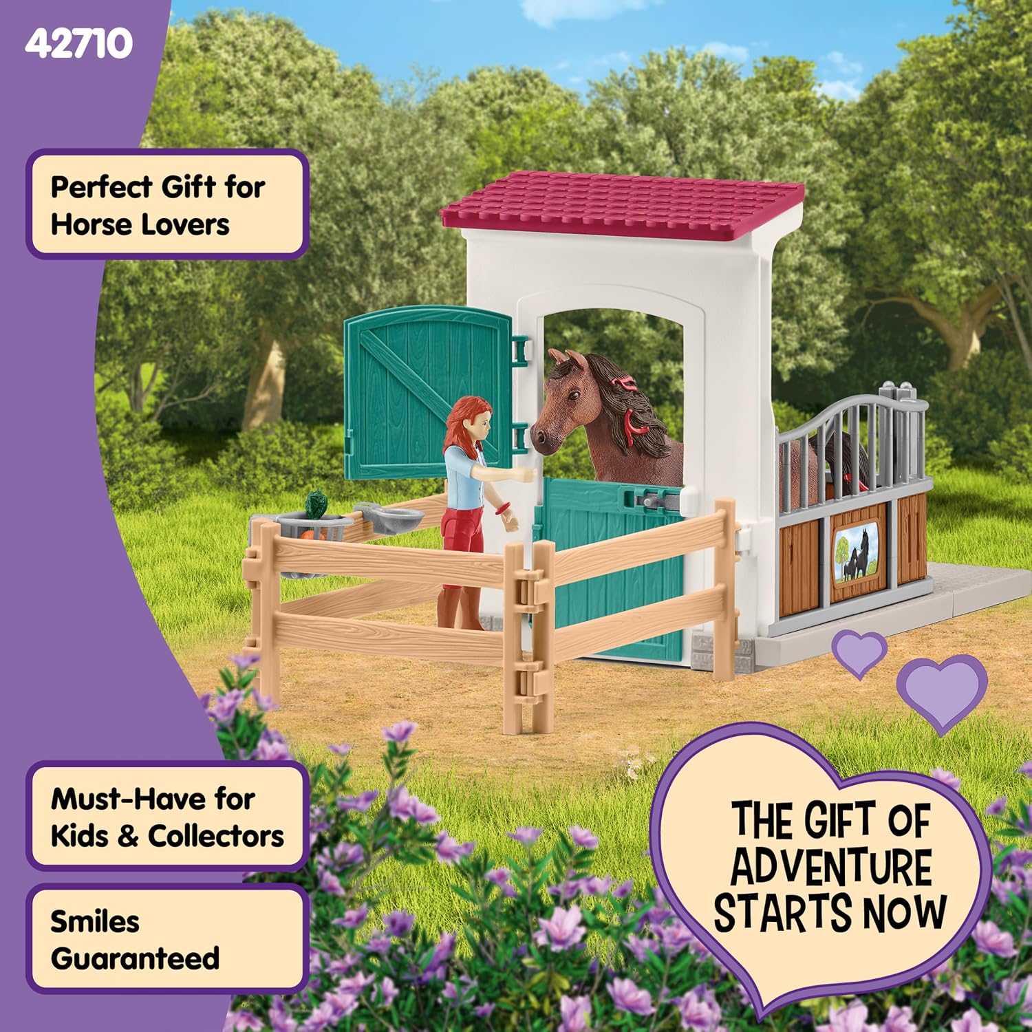 Detalle 1 de Schleich Horse Club 42710 Hannah & Cayenne Playset