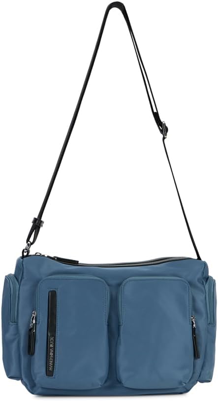 Thumbnail 5 de Mandarina Duck Hunter Crossover, Hunter — sac crossover en nylon brillant avec détails cuir synthétique