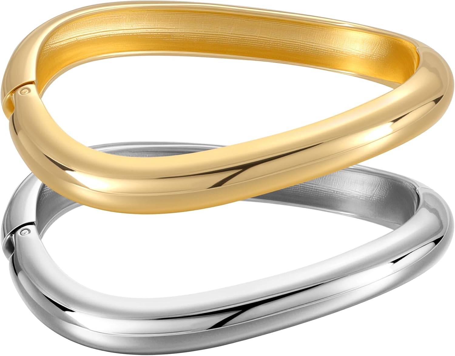 Detalle de Emibele Gold Armreifen 2 Stück 29,5 g