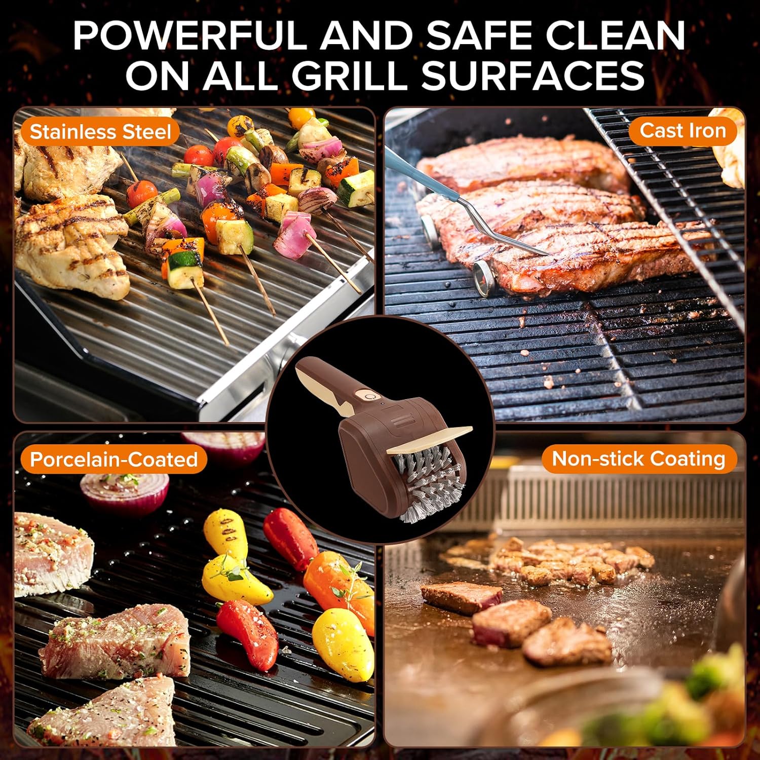 Thumbnail 6 de Lrly BBQ Grill Brush 700 RPM