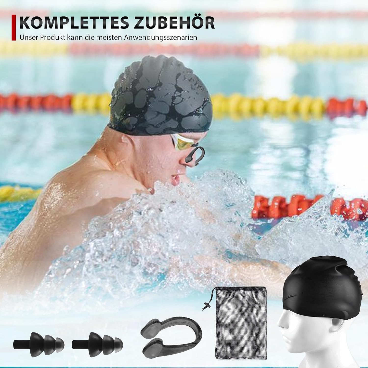 Thumbnail 4 de Schwimmgurt Pool 3,6 m – Einstellbarer Schwimmtrainer für Kinder und Erwachsene