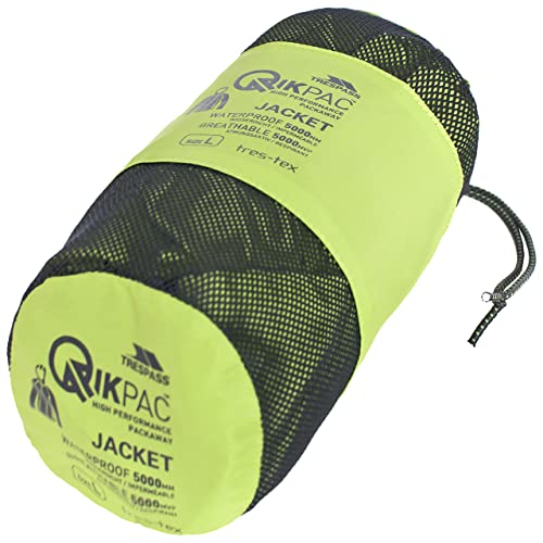 Thumbnail 9 de Trespass Adults Waterproof Jacket Qikpac – Lightweight Packaway Raincoat