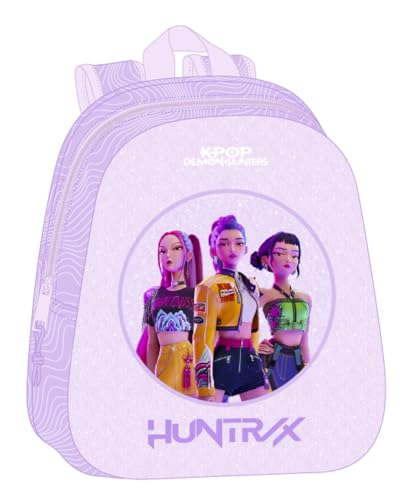 Imagen de Safta K-POP Demon Hunters ICONIC: mochila escolar 3D, ergonómica y resistente para jóvenes en OfertitasTOP