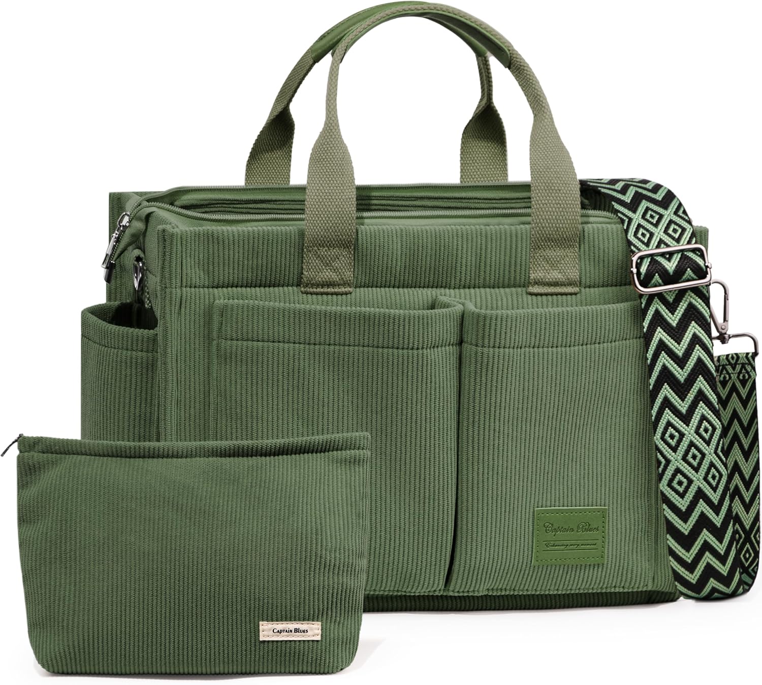 Detalle de Captain Blues Corduroy Tote Bag 38cm