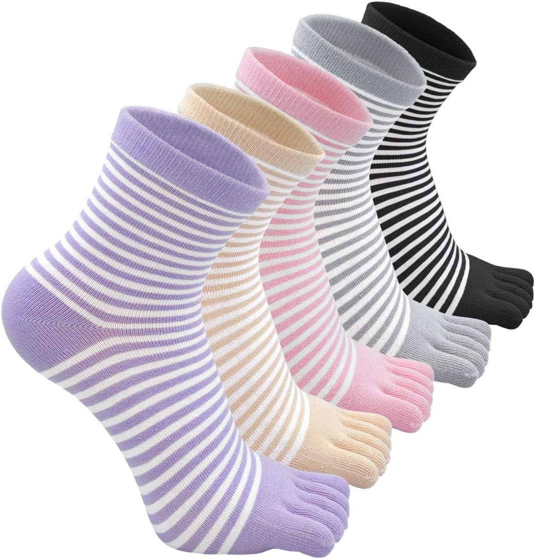 Detalle de Chaussette à Doigts Femme 4/5 paires 36-41