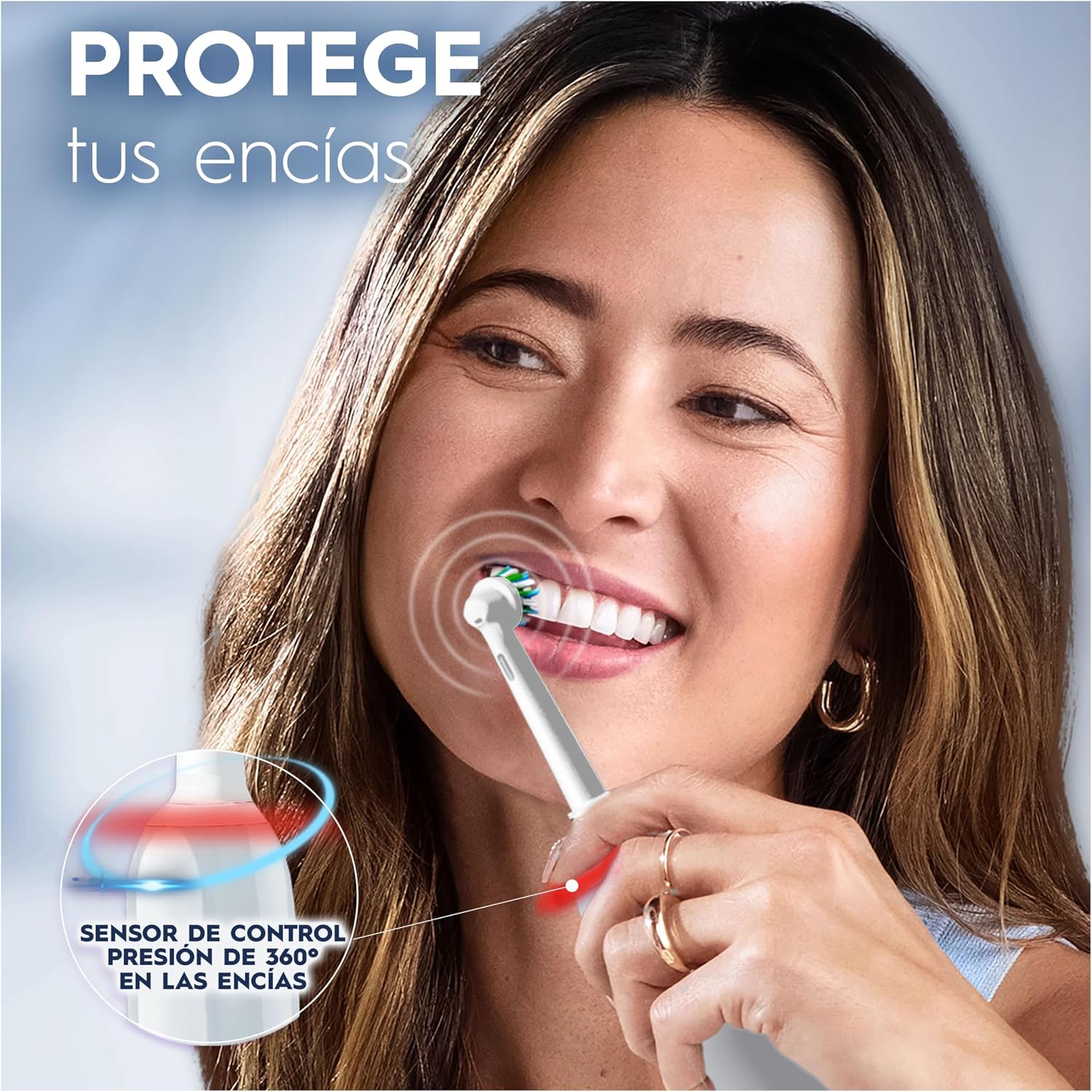 Thumbnail 5 de Oral-B Pro 3 3900N: Cepillos Eléctricos (Pack de 2) 🪥