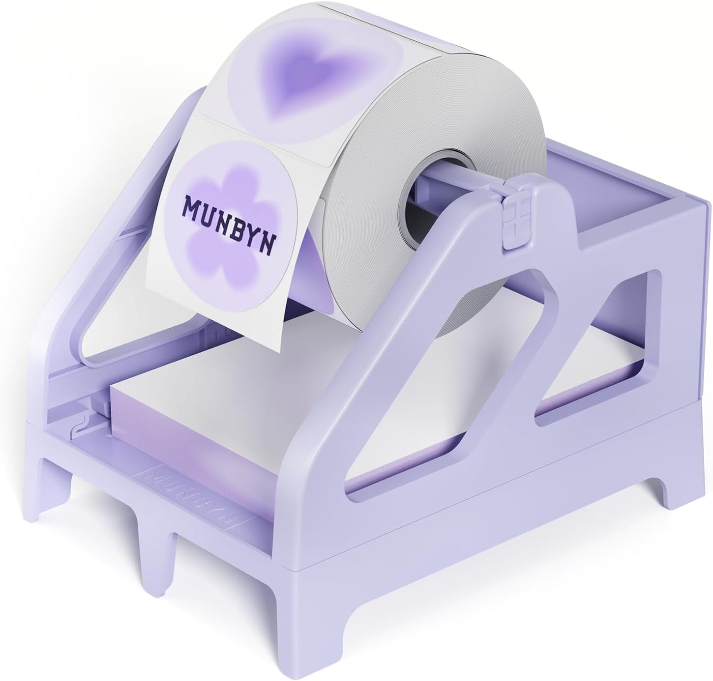 Thumbnail 6 de MUNBYN ILH01 Label Holder for Rolls & Fan-Fold Thermal Labels, Pink