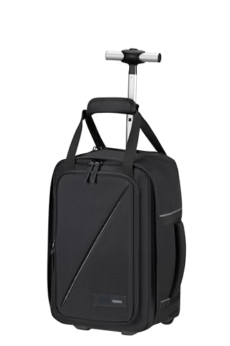 Detalle de American Tourister Take2Cabin Ryanair: Mochila con ruedas de cabina 40 x 25 x 20 cm (20 l) en negro