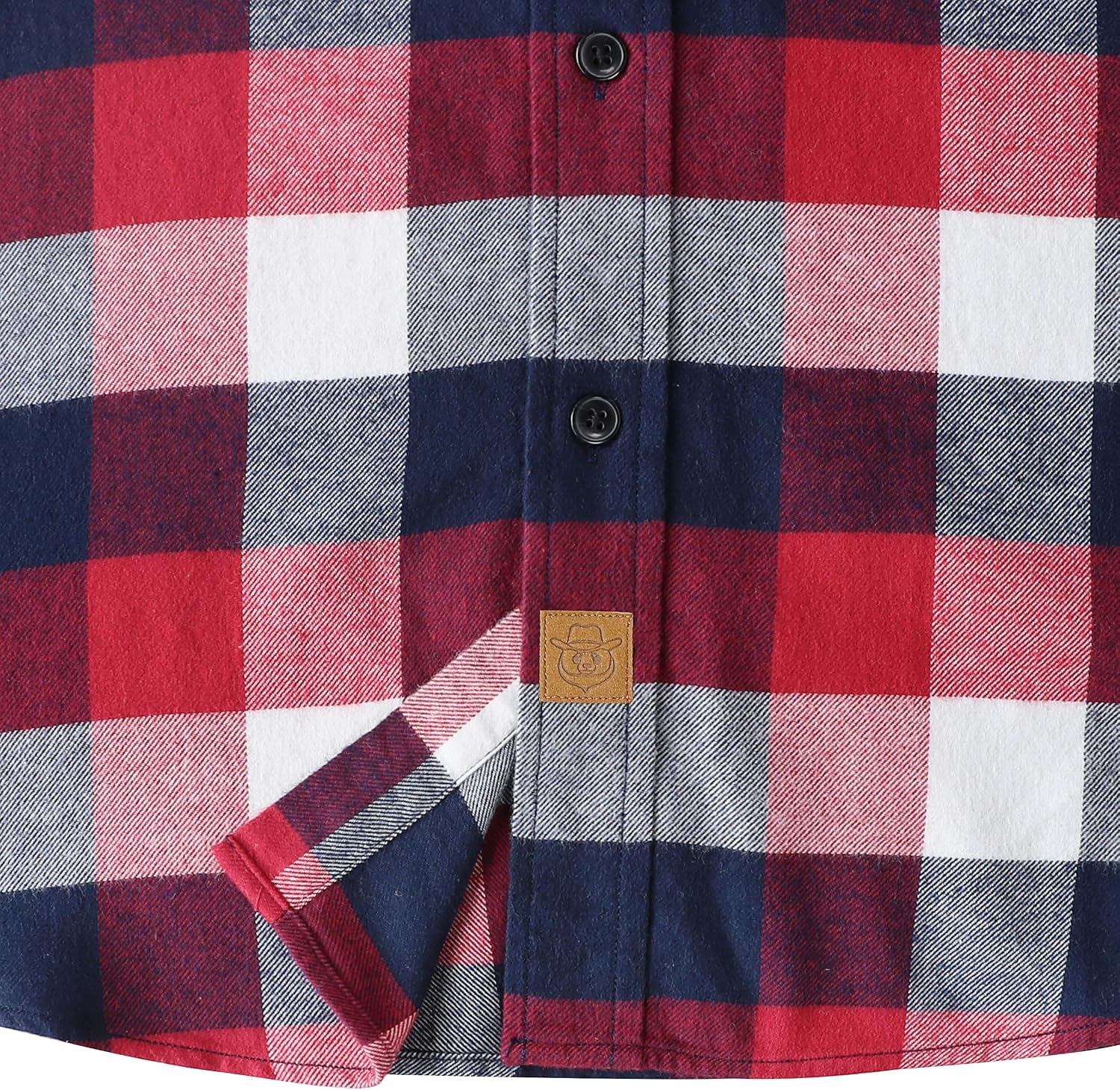 Detalle 1 de Flanellhemd für Herren von Dubinik, 6 oz