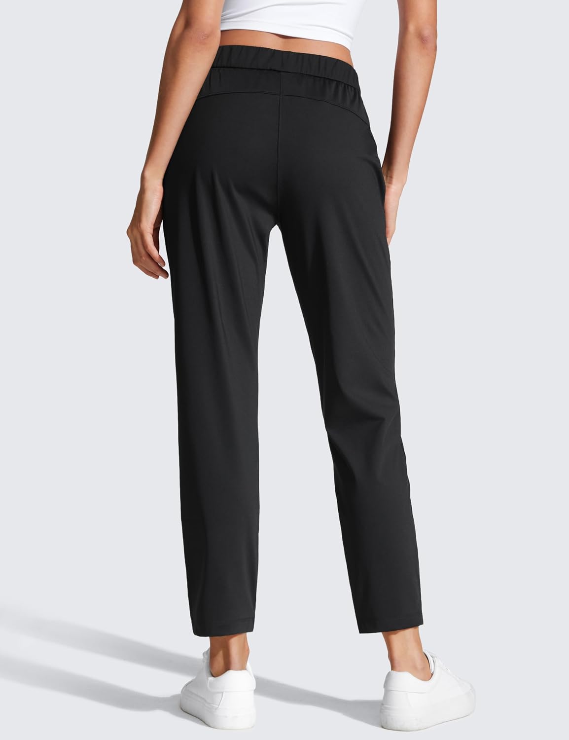 Detalle 2 de CRZ YOGA Women’s 4-Way Stretch Ankle Golf Pants (7/8 Travel & Work Trousers)