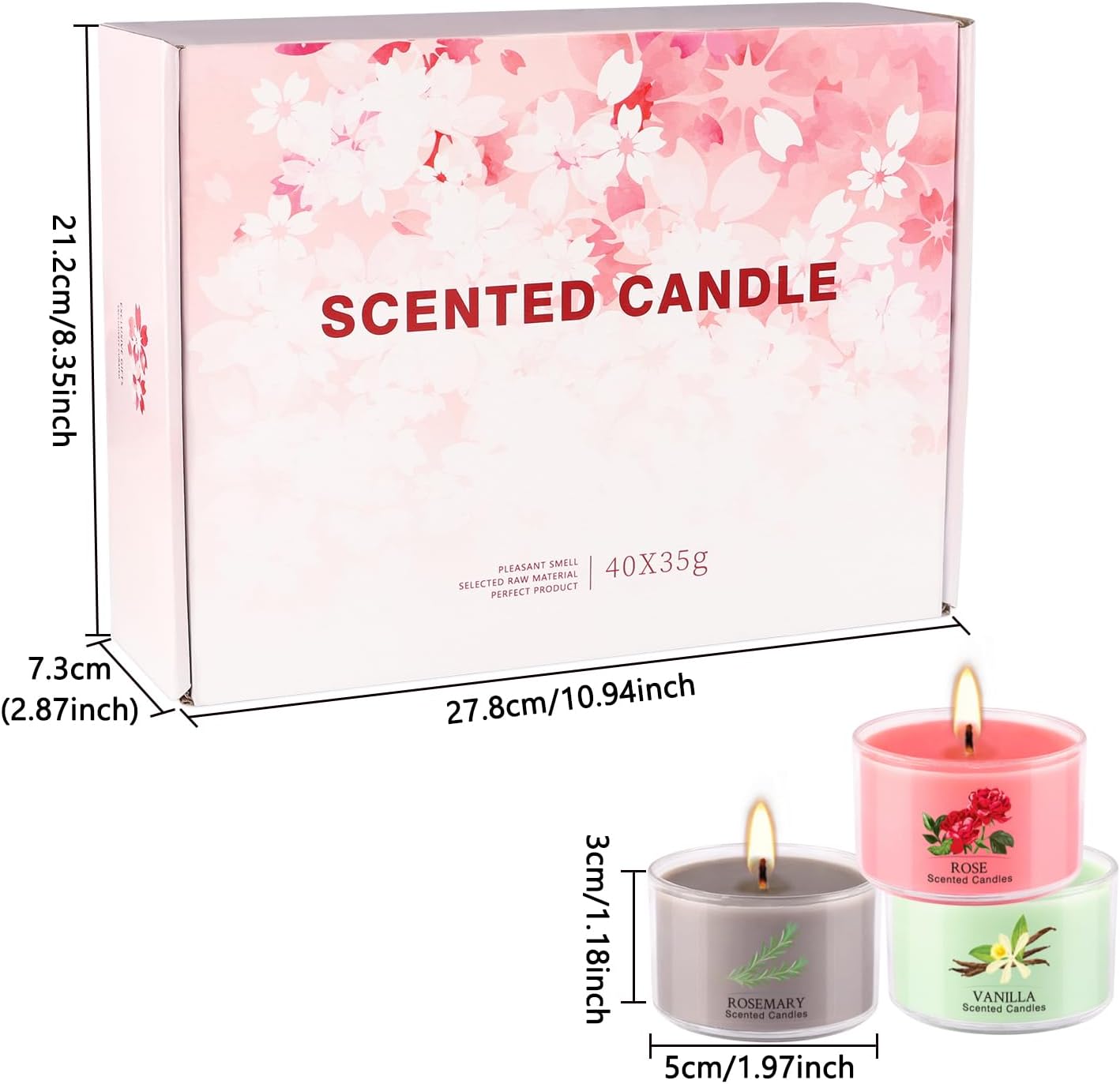 Thumbnail 6 de 40 Scented Candle Set 35g โ 10 Fragrances ๐ฏ