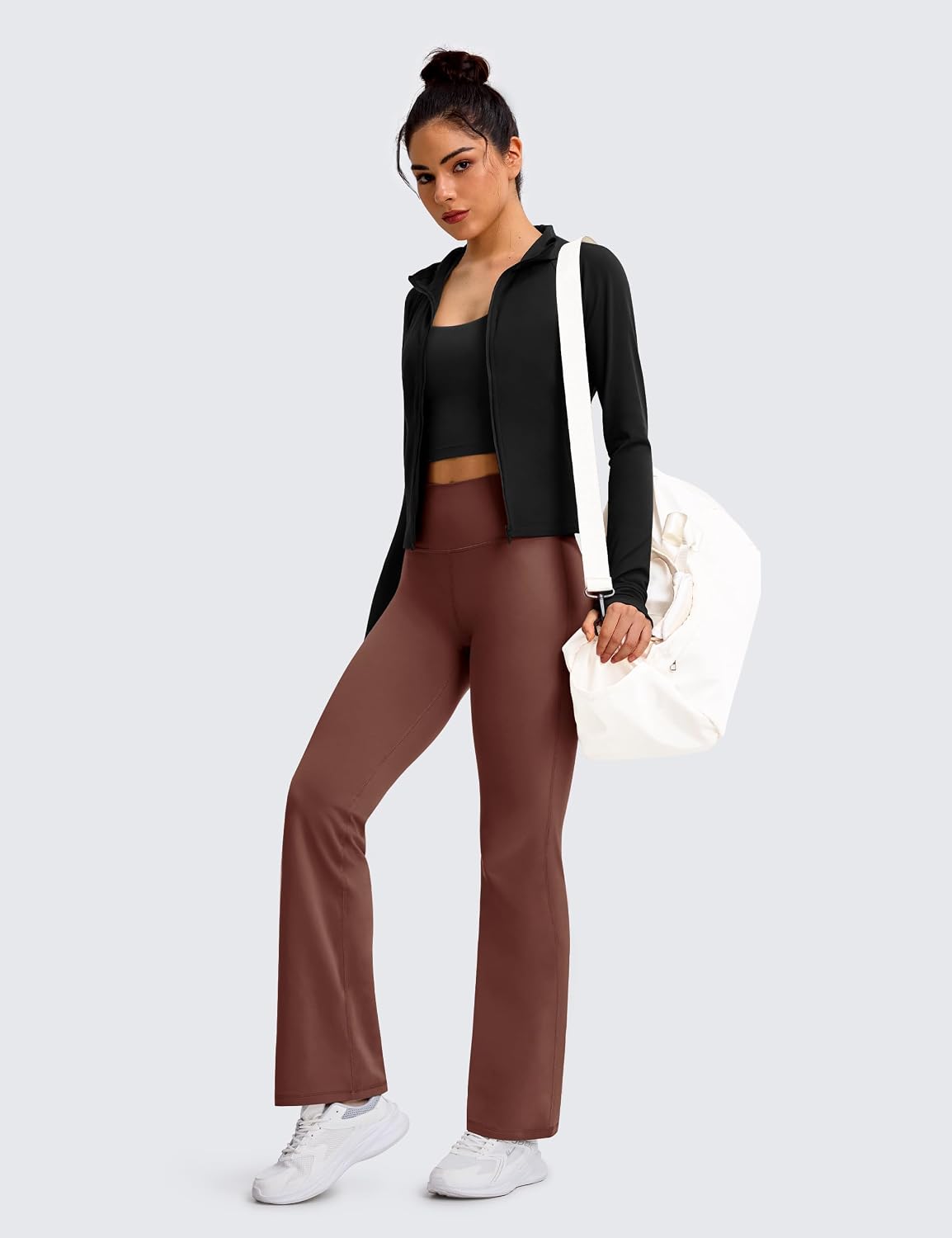 Detalle de BAYDI Clouduxi Flared Leggings 28"