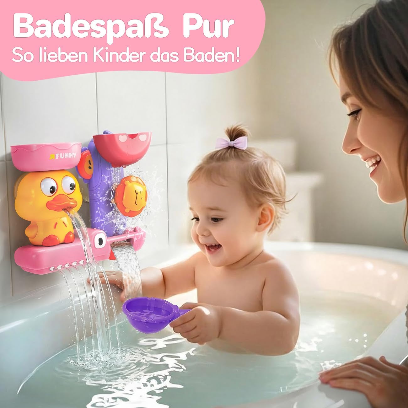 Thumbnail 2 de Badespielzeug mit 3 Saugnäpfen fürs Bad ab 1 Jahr