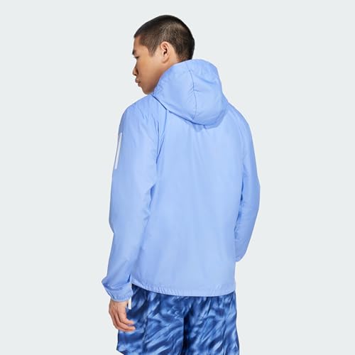 Thumbnail 3 de adidas Hombre Own the Run Jacket chaqueta azul