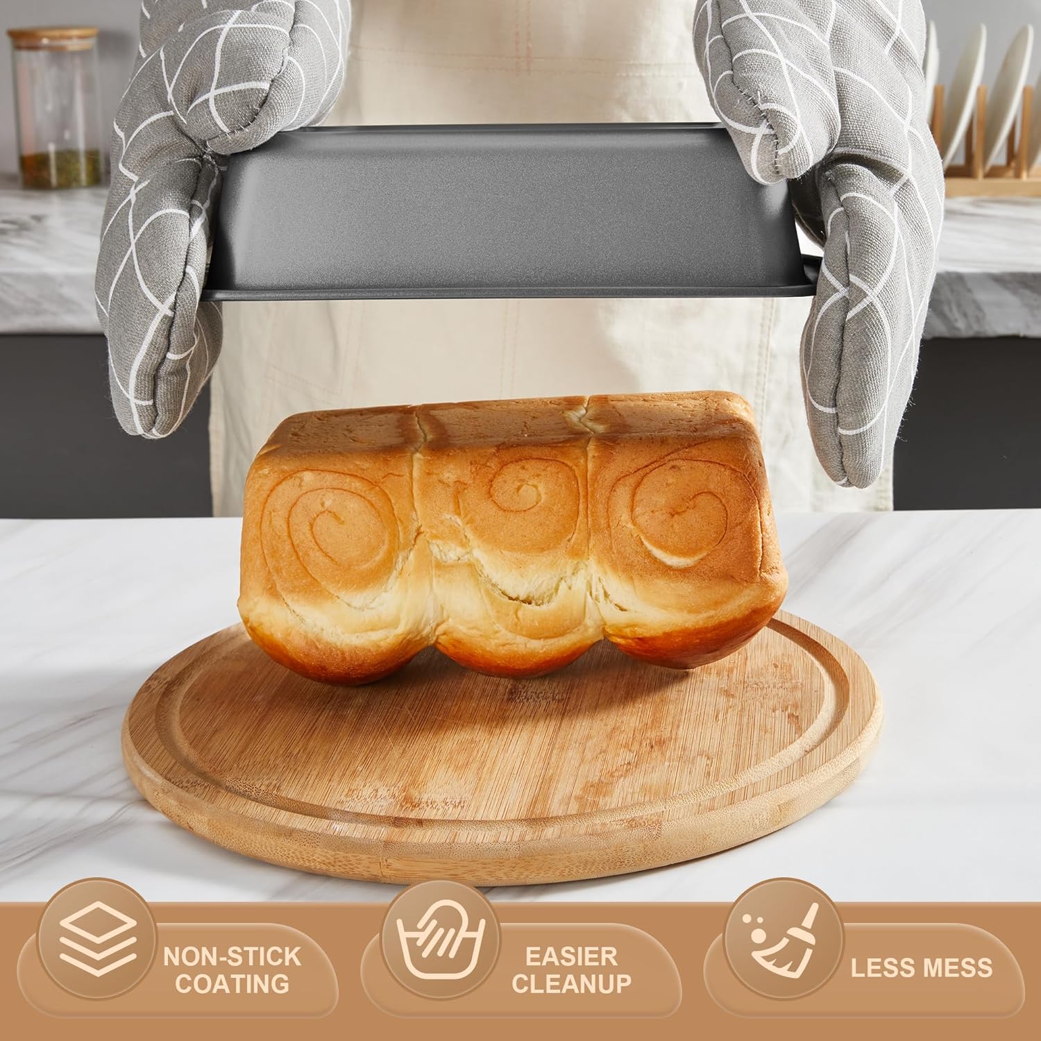Detalle de HONGBAKE Bakeware Sets 10-Piece