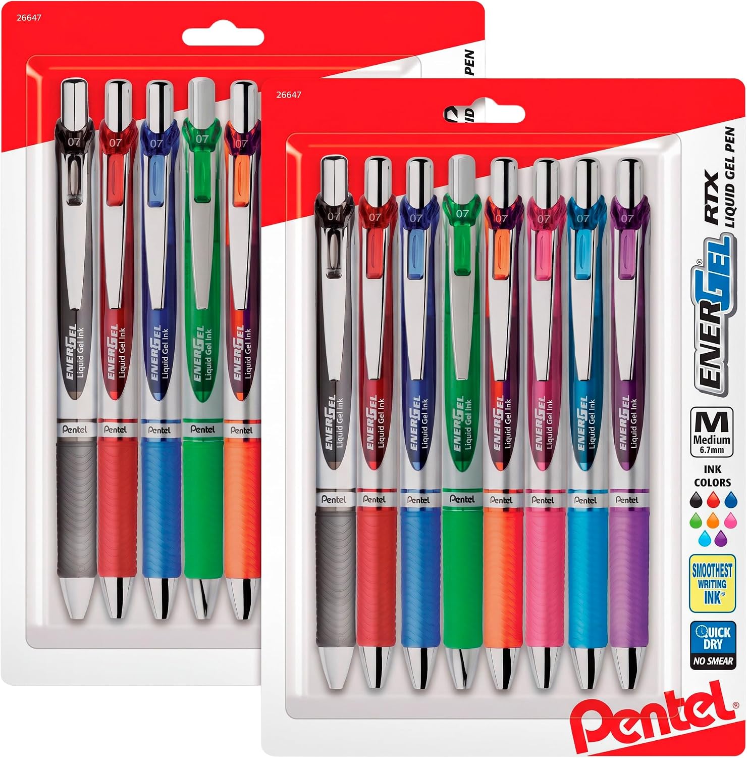 Thumbnail 6 de Pentel Retractable Gel Pen, 0.7mm