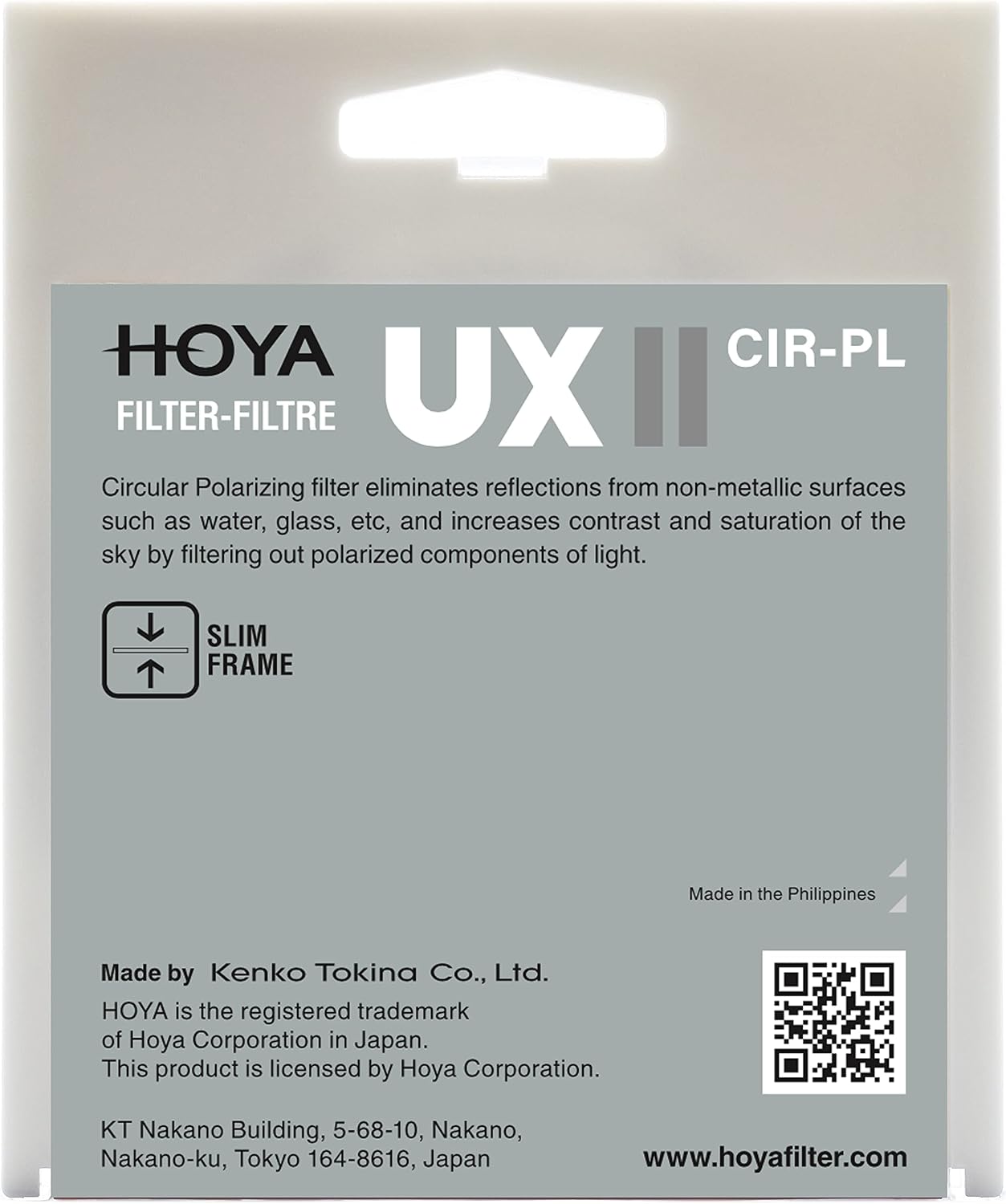 Detalle de Hoya UX II CIR-PL 77 mm – filtr polaryzacyjny z powłoką HMC-WR