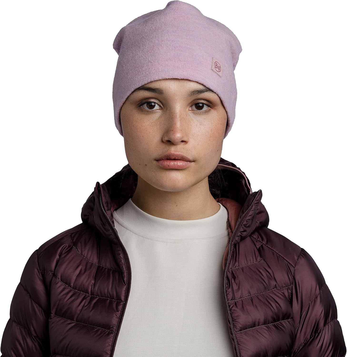 Detalle de Buff Merino Fleece – uniseksowa czapka z polaru merino 315 g/m²