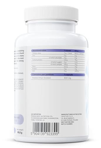 Thumbnail 6 de Osavi Inositol 600 mg – 100 gélules véganes, Myo-Inositol pour l’équilibre hormonal et le bien-être