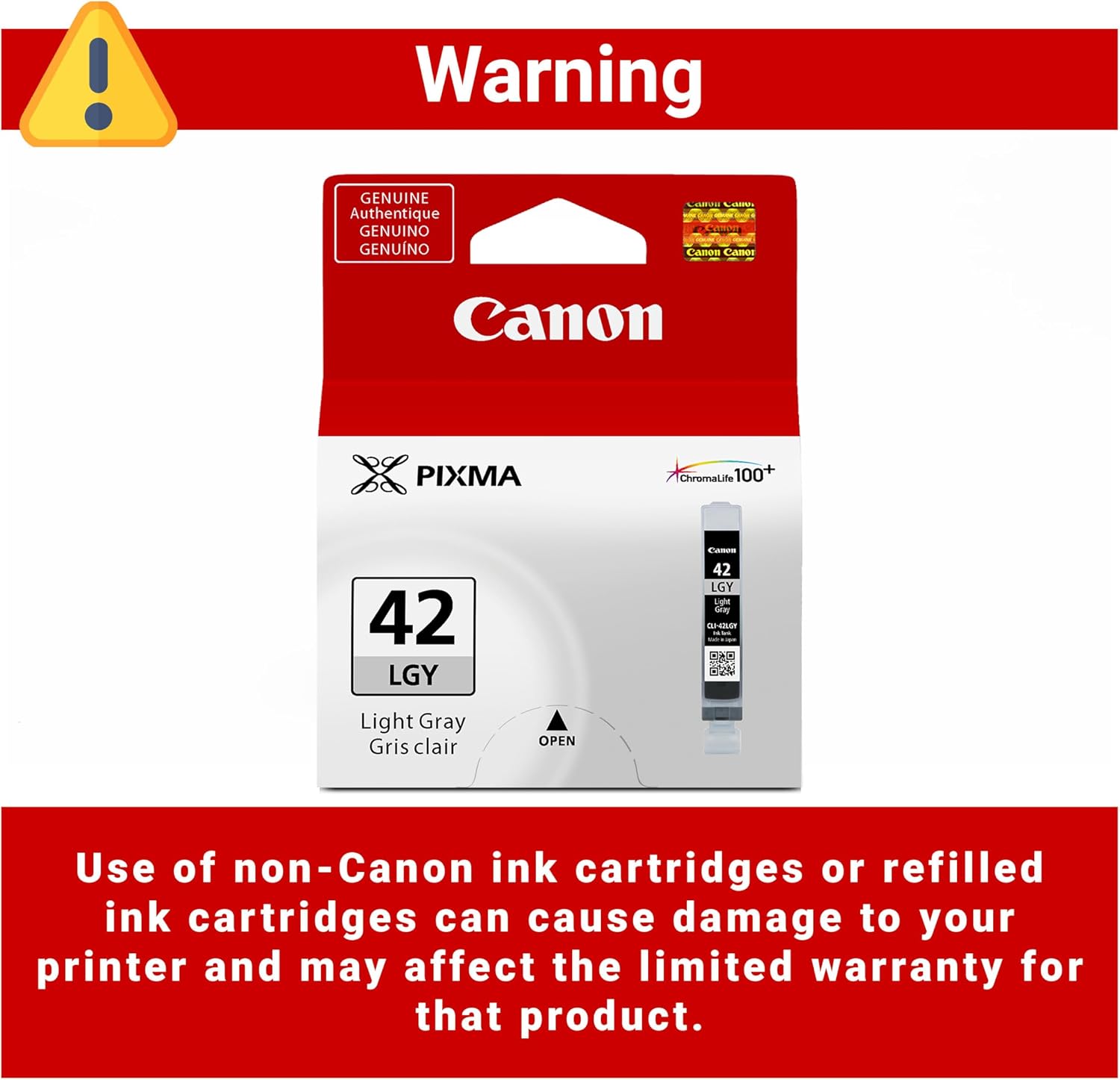 Detalle de Canon 6391B002 Ink Cartridge Grey