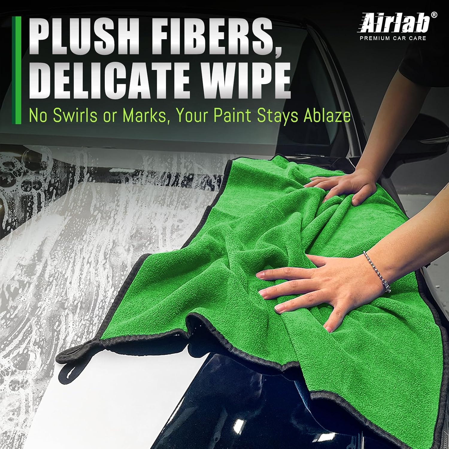 Thumbnail 5 de Airlab Microfiber Towels 35 x 24 Inch 🧽