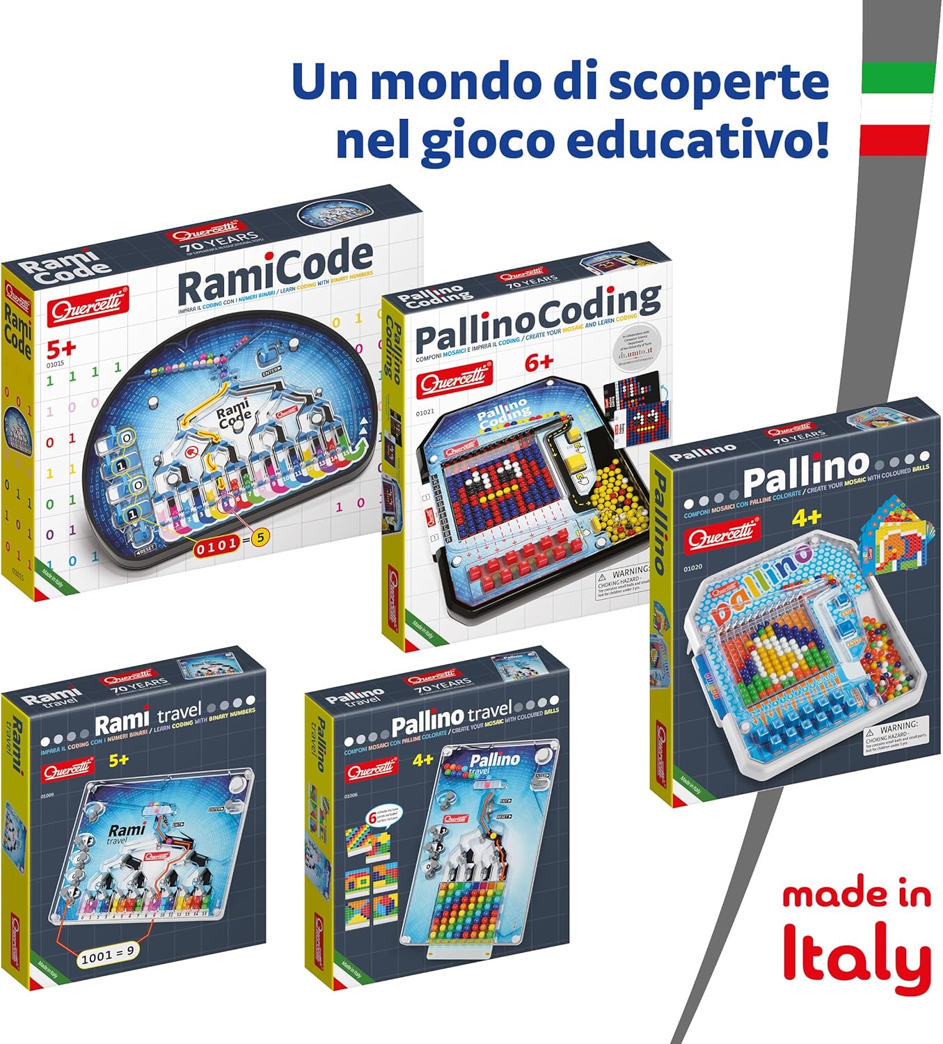 Thumbnail 6 de Tubò Pitagorico di Quercetti: tabelline interattive per bambini dai 5 anni
