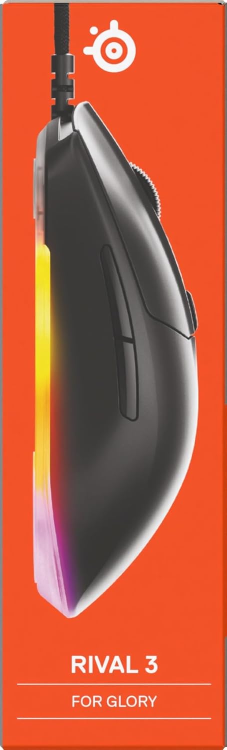 Thumbnail 15 de SteelSeries Rival 3 Gen 2 Ratón Gaming con RGB y 8500 dpi