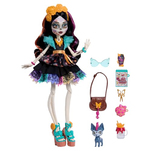 Detalle de Monster High Skelita Calaveras Muñeca