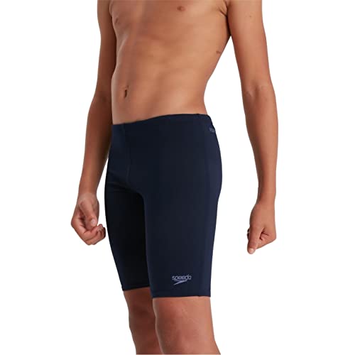 Detalle 2 de Speedo Boy's Endurance+ Jammer Swimming Trunks – True Navy (11-1211-12)