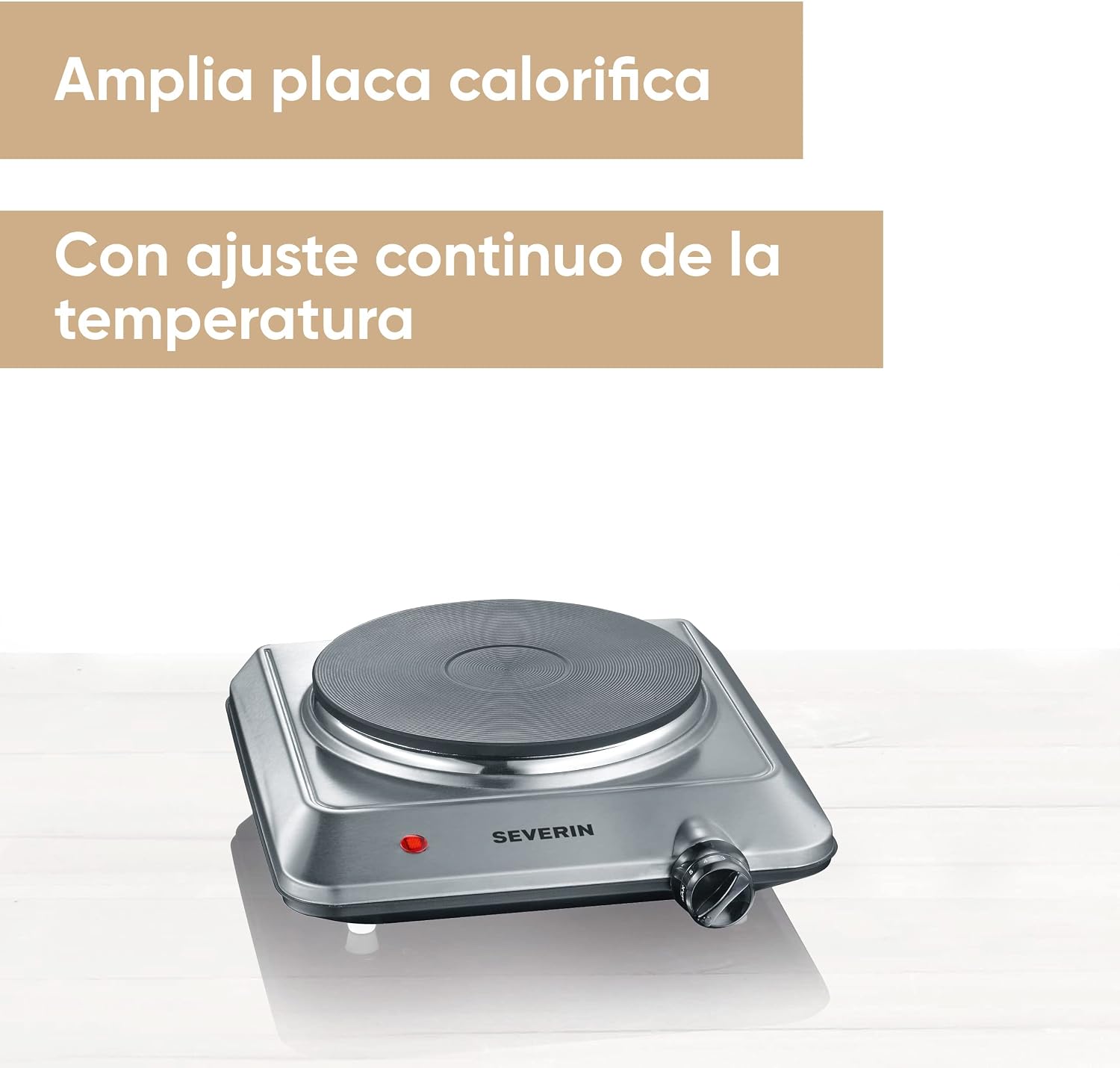 Detalle de Severin KP 1092 Placa de cocina